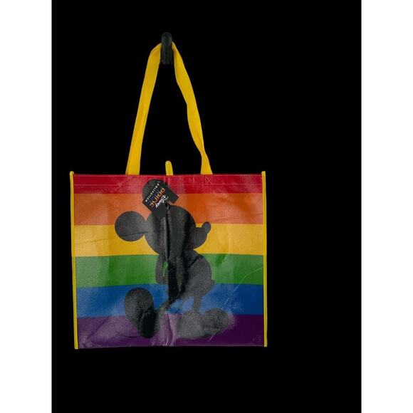 Disney's Mickey Mouse Pride Rainbow Large Authentic licensed Reusable Tote Bag - Picture 5 of 8